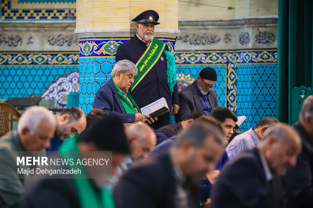 مراسم جزء خوانی قرآن کریم در یزد