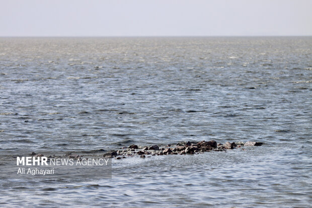 آخرین وضعیت دریاچه ارومیه در پی بارش‌های زمستانی