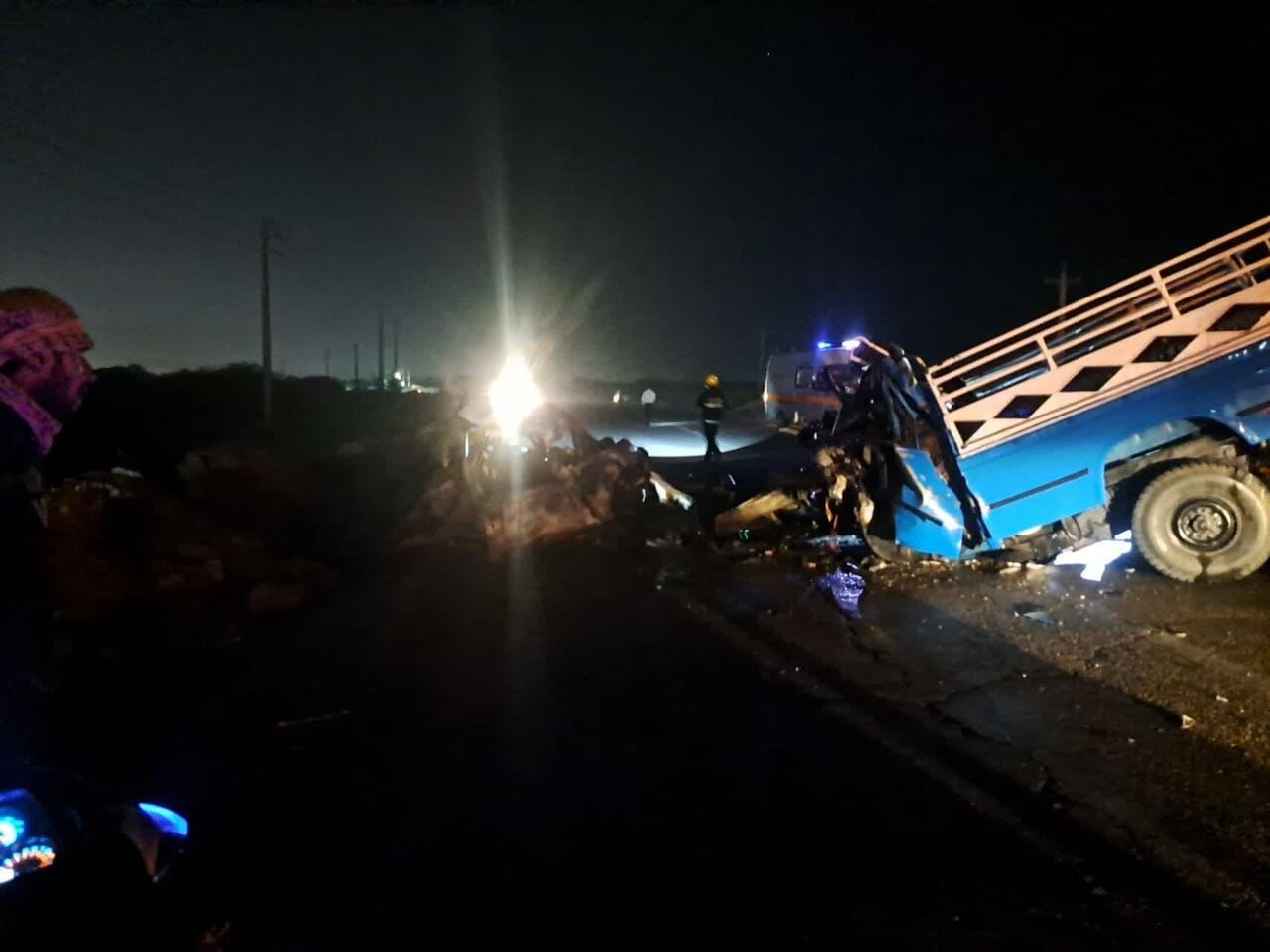 حادثه،سرنشين،شدت،نيسان،وانت،پژو