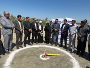 آغاز عملیات ساخت مدرسه شش کلاسه خیرساز در منوجان