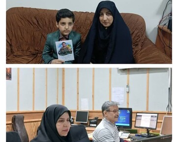 میزبانی رادیو لرستان از خانواده شهید قرآنی