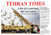 Front pages of Iran’s English dailies on February 21