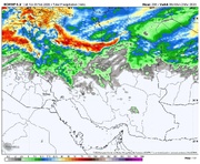 ورود سامانه بارشی به کشور از دوشنبه؛ باران و وزش باد شدید در ۱۰ استان