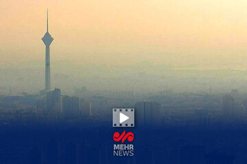 هوای امروز تهران در مرز آلودگی قرار گرفت