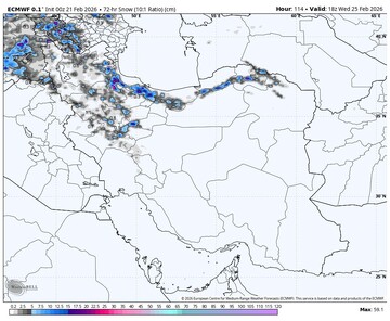 ثبت کمینه دمای تاریخی ۱۰ درجه در تهران