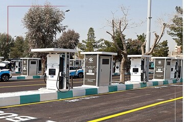افتتاح أكبر محطة شحن للسيارات الكهربائية في طهران