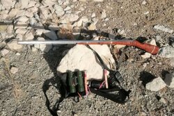 کشف سلاح غیرمجاز در منطقه شکار ممنوع کوه سفید دماوند