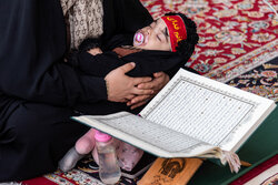 ترتیل‌خوانی قرآن کریم در حرم مطهر امام رضا(ع)