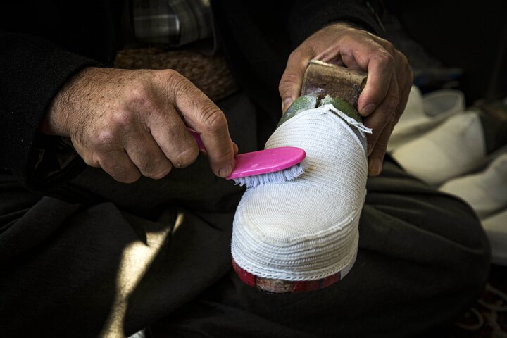 هنر کلاش بافی در کردستان