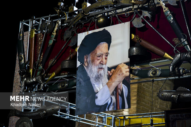 اولین سالگرد ارتحال آیت الله مستجابی در اصفهان