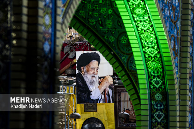 اولین سالگرد ارتحال آیت الله مستجابی در اصفهان