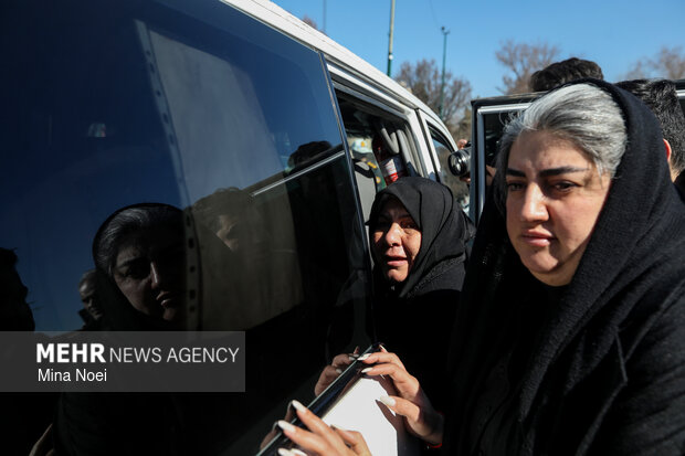 تشییع شهید سرتیپ دوم خلبان «مهدی فیروزمند» در تبریز