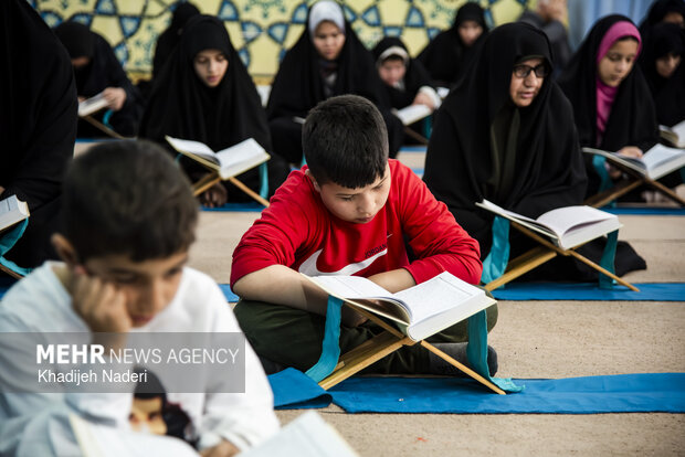 مراسم جزء خوانی قرآن کریم در اصفهان‎