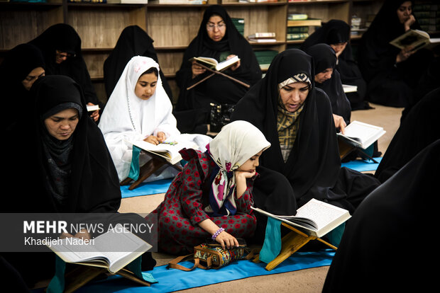 مراسم جزء خوانی قرآن کریم در اصفهان‎