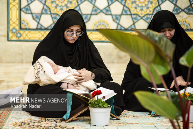 مراسم جزء خوانی قرآن کریم در اصفهان‎