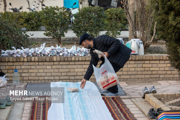 ضیافت افطار عکاسان