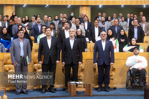 آیین تجلیل از فرزندان سرافراز پارالمپیک ایران