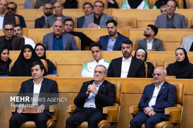 آیین تجلیل از فرزندان سرافراز پارالمپیک ایران