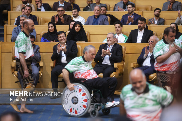 آیین تجلیل از فرزندان سرافراز پارالمپیک ایران