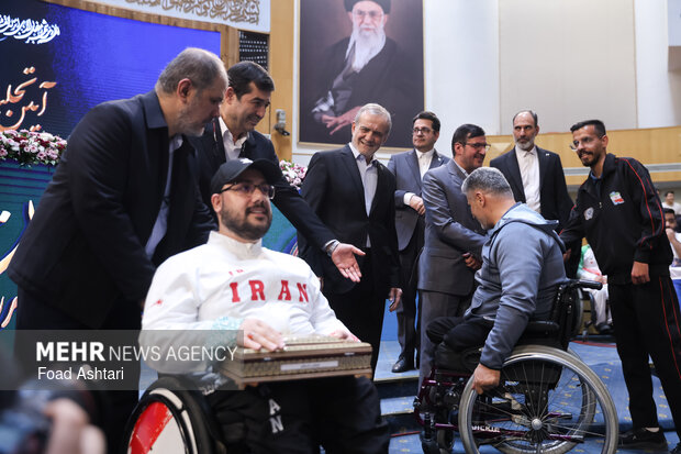 آیین تجلیل از فرزندان سرافراز پارالمپیک ایران