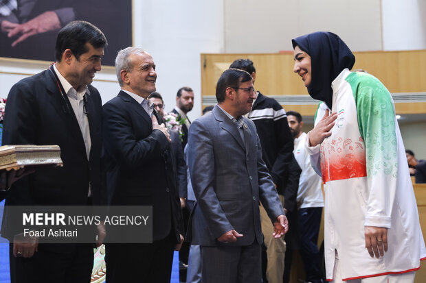 آیین تجلیل از فرزندان سرافراز پارالمپیک ایران