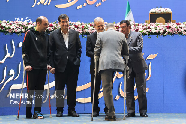 آیین تجلیل از فرزندان سرافراز پارالمپیک ایران