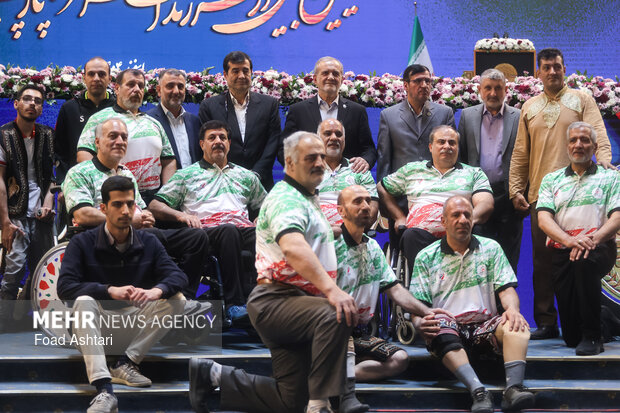 آیین تجلیل از فرزندان سرافراز پارالمپیک ایران