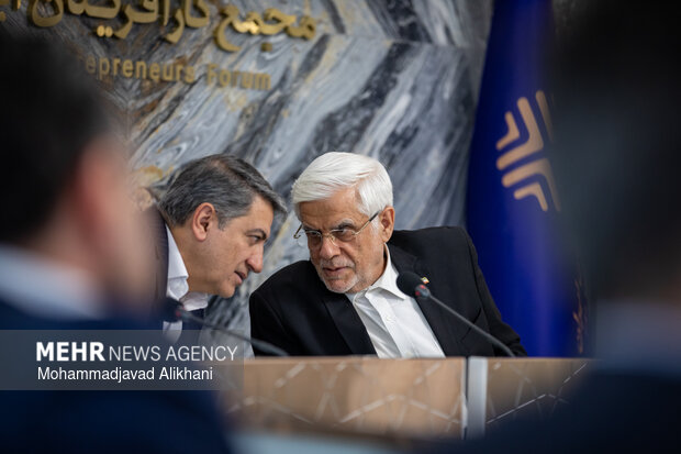 جلسه کارآفرینان ایران با معاون با معاون اول رئیس جمهور