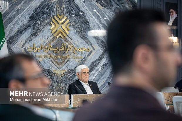 جلسه کارآفرینان ایران با معاون با معاون اول رئیس جمهور