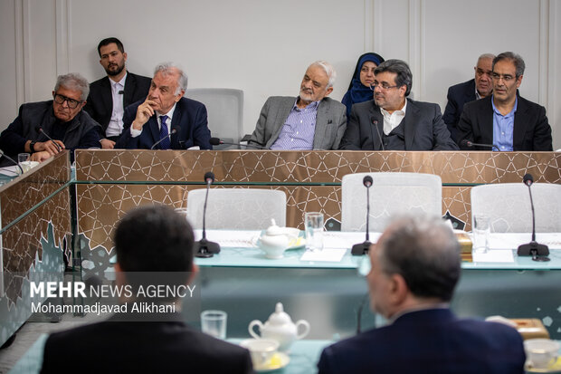 جلسه کارآفرینان ایران با معاون با معاون اول رئیس جمهور