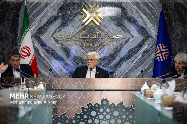 جلسه کارآفرینان ایران با معاون با معاون اول رئیس جمهور