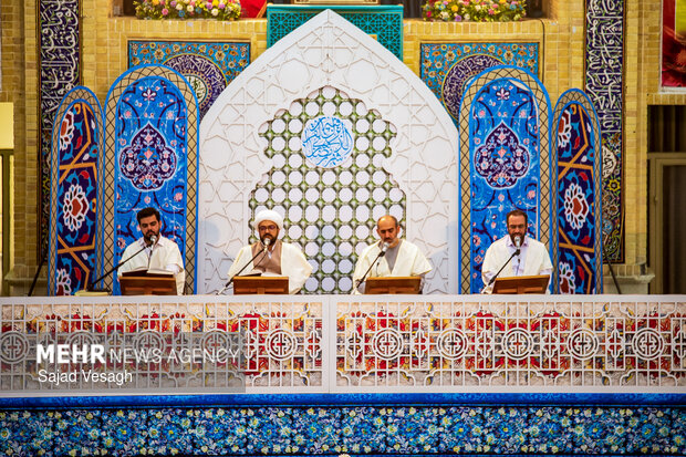 مراسم جزءخوانی قرآن کریم در همدان