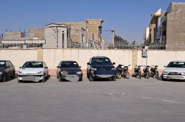 توقیف ۱۵ دستگاه وسیله نقلیه متخلف در گرمسار