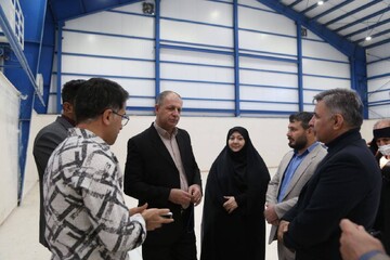 سالن ورزشی چندمنظوره بلبان‌آباد دهگلان در آستانه بهره‌برداری