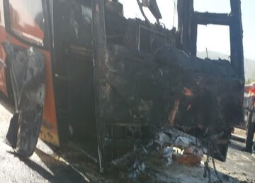 بی‌توجهی راننده اتوبوس به جلو علت حادثه پل تقوی یزد