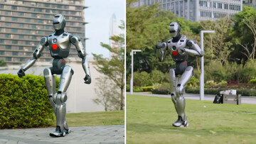 روبات انسان نما تعادل حرکتی را مانند انسان به نمایش می‌گذارد