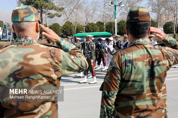 مراسم تشییع پیکر امیر سرتیپ محمدی‌فر