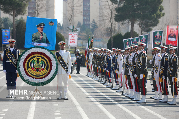 مراسم تشییع پیکر امیر سرتیپ محمدی‌فر