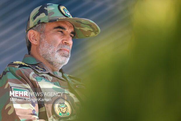 مراسم تشییع پیکر امیر سرتیپ محمدی‌فر