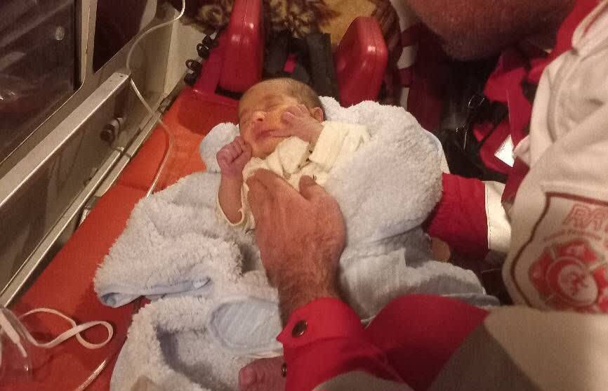 نوزاد،امدادي،احياي،وضعيت،خبر،نجاتگران،جودي