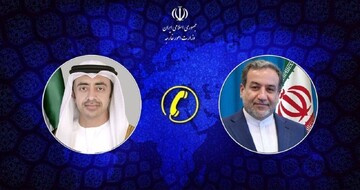 Iran, UAE foreign ministers discuss regional developments