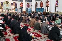 مراسم جزء خوانی و تفسیر قرآن کریم در رشت