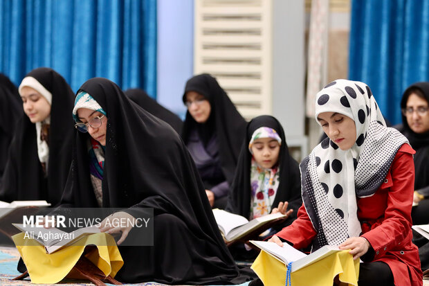 مراسم جمع خوانی قرآن کریم در ارومیه