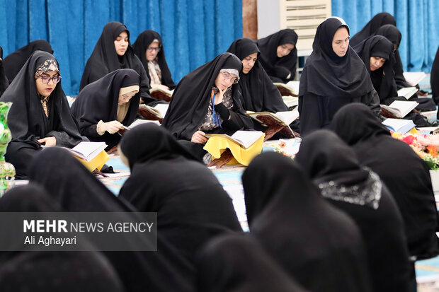 مراسم جمع خوانی قرآن کریم در ارومیه