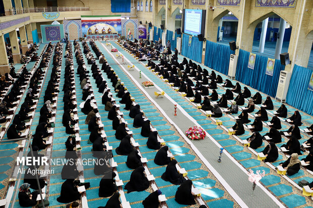 مراسم جمع خوانی قرآن کریم در ارومیه