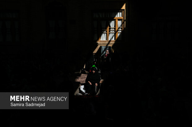 جزءخوانی قرآن کریم در خانه موزه شهید مدرس