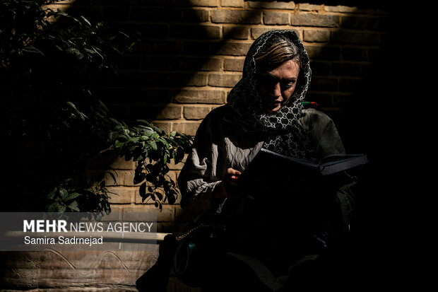 جزءخوانی قرآن کریم در خانه موزه شهید مدرس