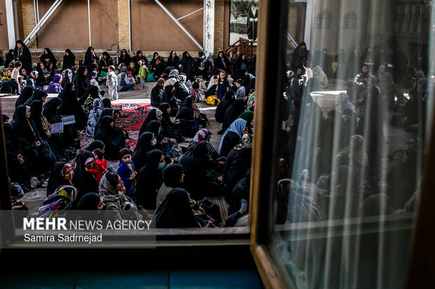 جزءخوانی قرآن کریم در خانه موزه شهید مدرس