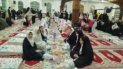 «جشن روزه‌ اولی‌ ها» در آستانه‌ اشرفیه برگزار شد