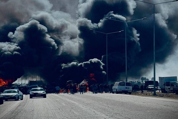 تصادف وحشتناک در غرب عراق با ۱۳ کشته و ۵ زخمی